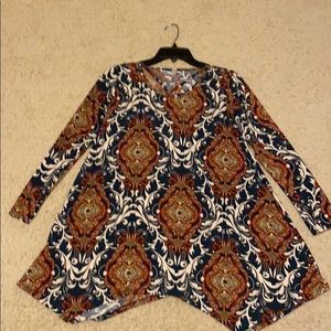 Crepas Top/Dress shirt